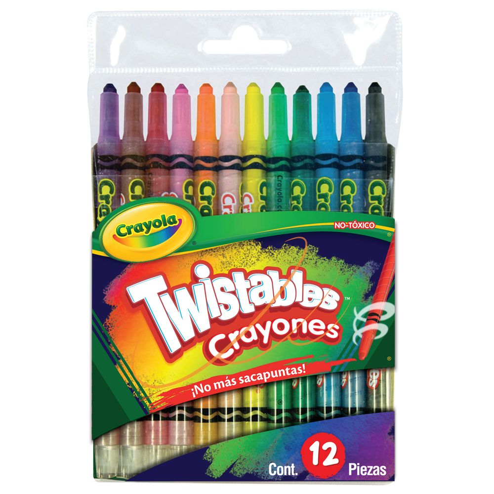 CRAYONES CRAYOLA TWISTABLES 12 OfficeMax