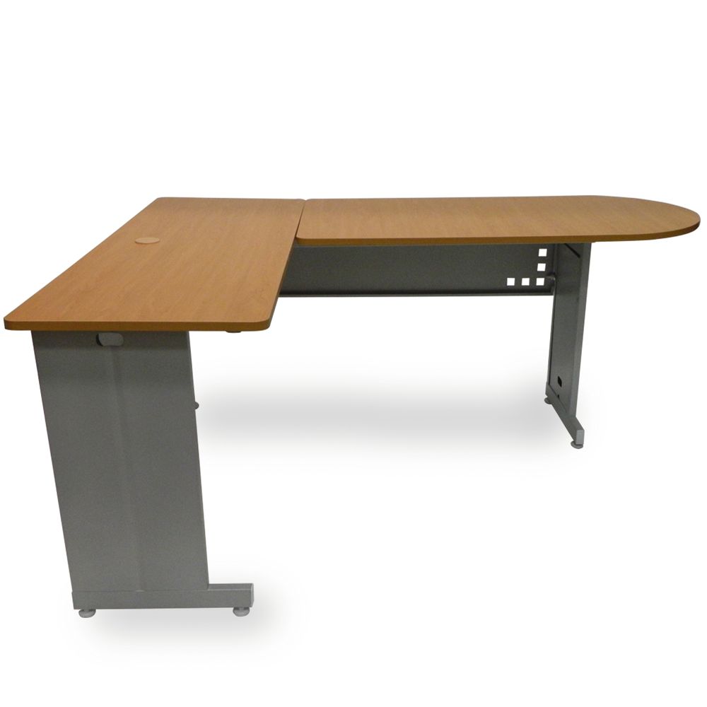 Escritorio en L Xpress Maple Melamina OfficeMax