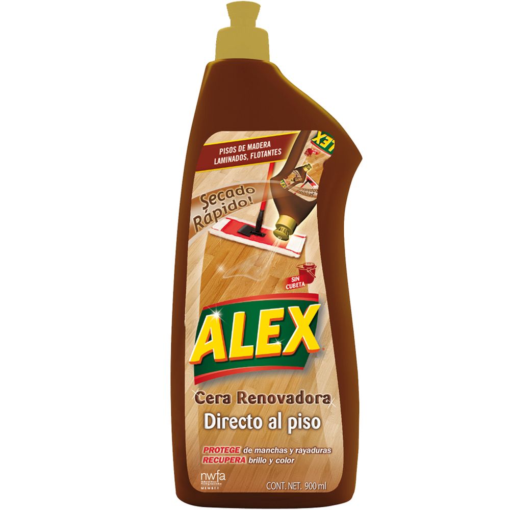 CERA RENOVADORA DIRECTO AL PISO MADERA Y LAMINADOS ALEX - OfficeMax