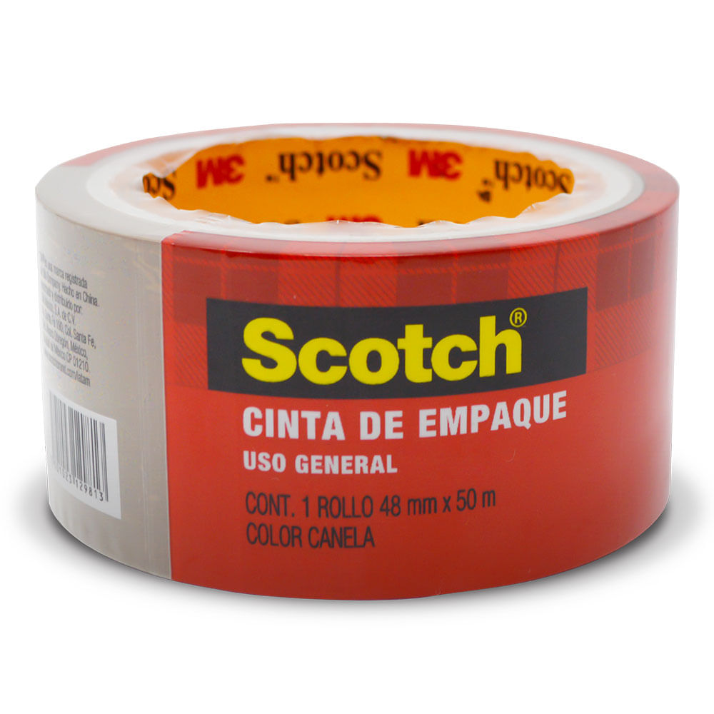 Cinta de empaque canela Scotch 48mmx50m | Cintas de Empaque | OfficeMax -  Kiosko