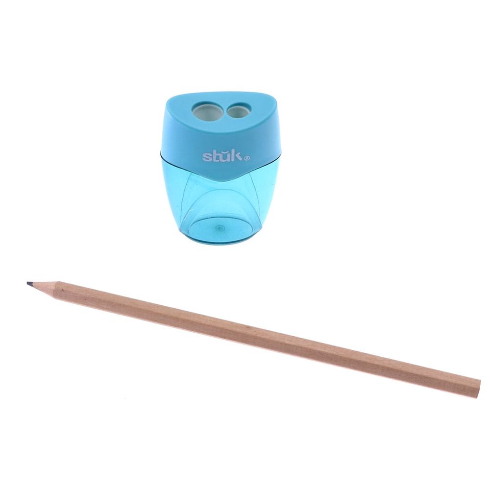 Set De 4 Sacapuntas Infantiles Con Forma De Extintor - Para Lápices Gruesos Y Finos, Con Depósito