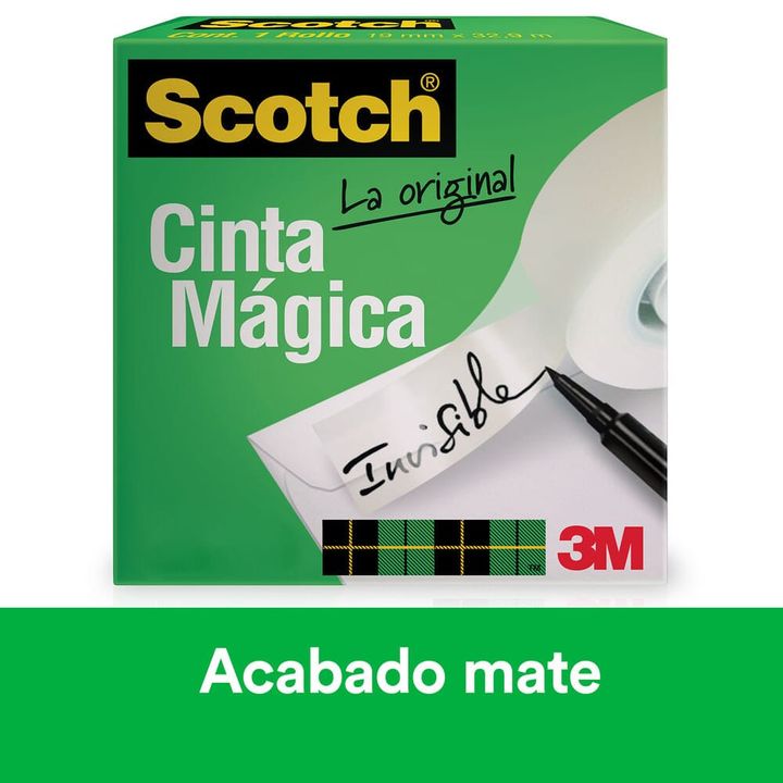 Cinta Mágica Scotch 18x33| Cintas Adhesivas | OfficeMax - OfficeMax