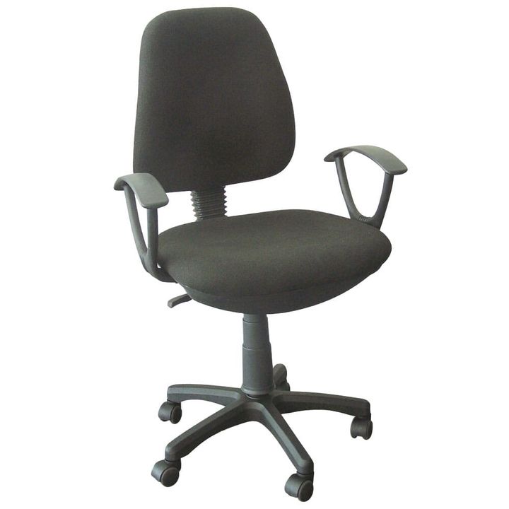 Silla Básica de Oficina Michigan Negra | Sillas Básicas - OfficeMax