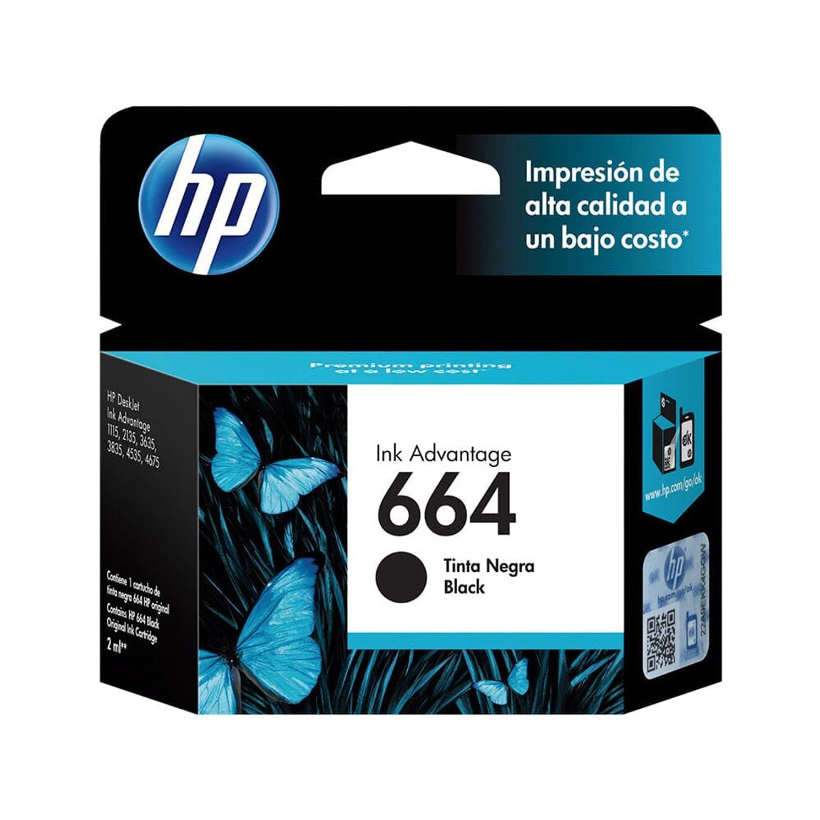 Cartucho HP 664 Negro | Cartuchos deTinta - OfficeMax