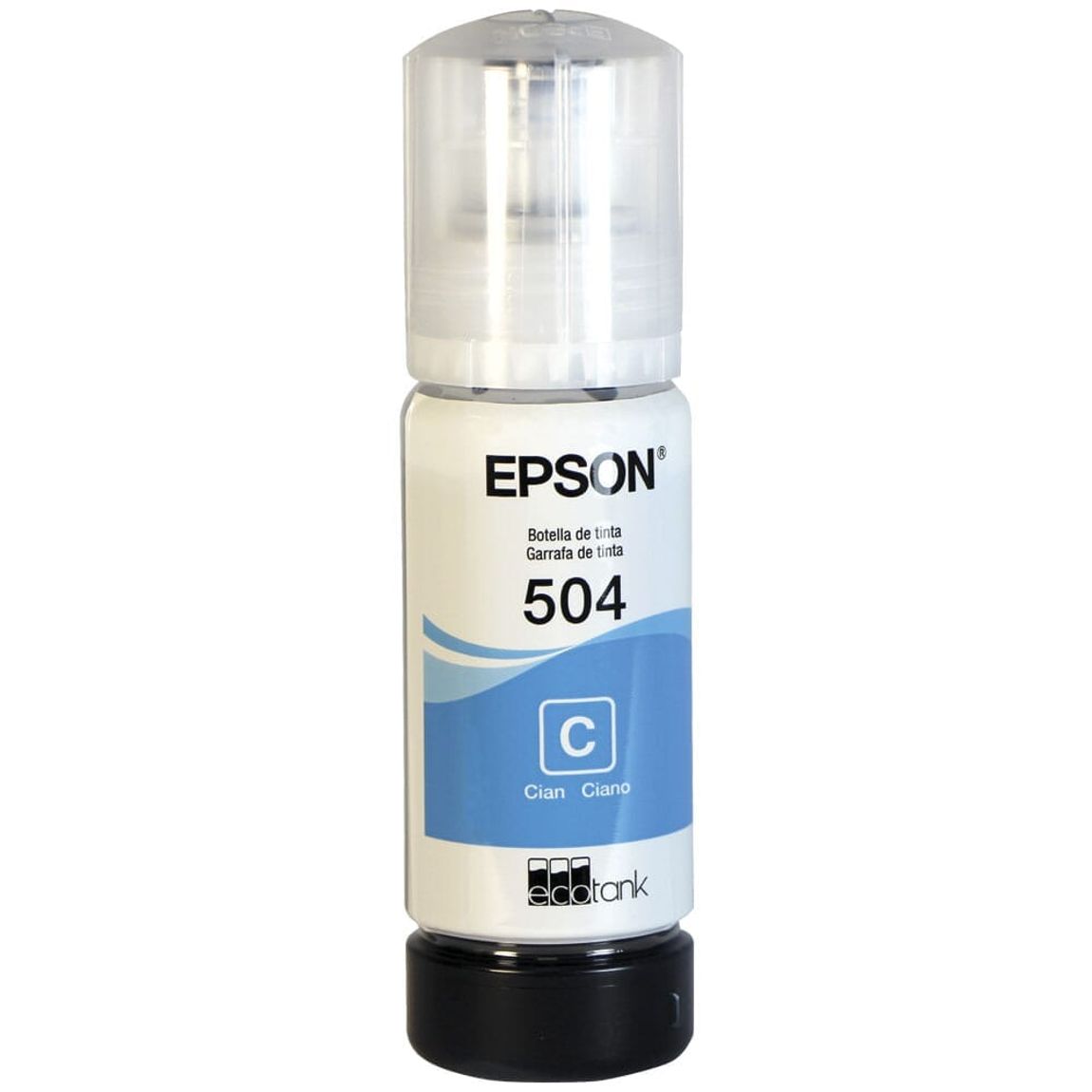 Tinta para Impresora Epson T504 Cyan | Botellas deTinta - OfficeMax