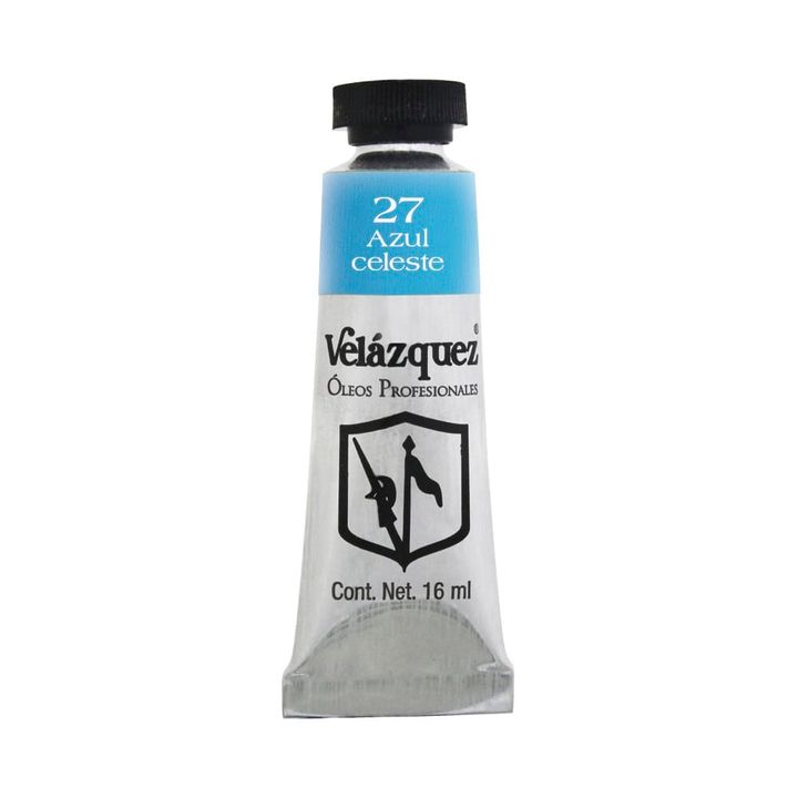 Pintura Óleo Velázquez 27 Azul Celeste 16ml | Pinturas - OfficeMax