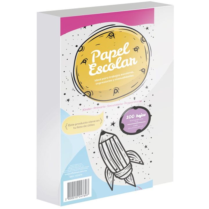 Papel Escolar OfficeMax Tamaño Carta | Papeles | OfficeMax - OfficeMax