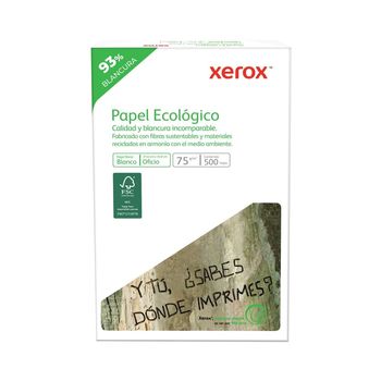 Paquete de Hojas Tamaño Oficio Xerox Ecológico 93% Blancura 500 hojas |  Cajas y Paquetes de Papel | OfficeMax - OfficeMax