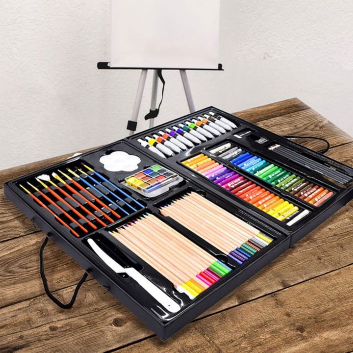 Set de arte c/caballete 163 pz - OfficeMax