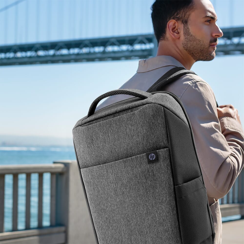 Mochila HP Renew Travel Gris Backpacks para laptop Kiosko