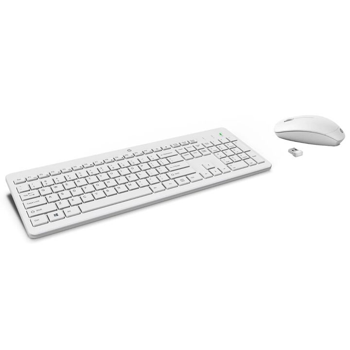 Combo Teclado y Mouse HP 230 Inalámbrico Blanco | Mouse Y Teclados -  OfficeMax