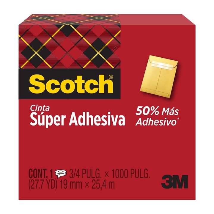 Cinta Súper Adhesiva Scotch  | Cintas| OfficeMax - OfficeMax
