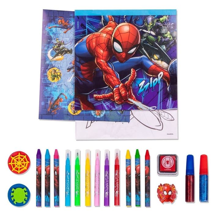 Set de Arte y Actividades Spider-Man 25 pzas | Libros De Actividades -  OfficeMax