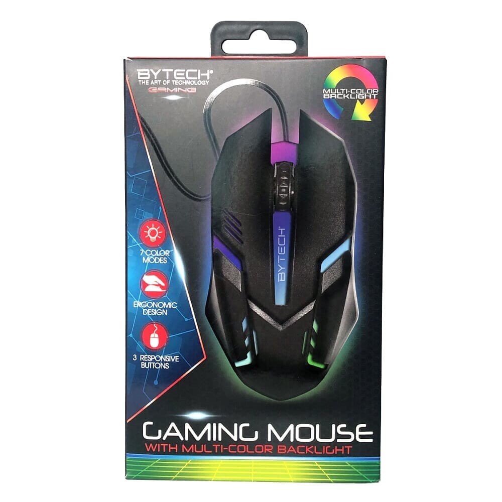 Mouse Gaming Bytech DPI Negro Mouse Y Teclados Kiosko