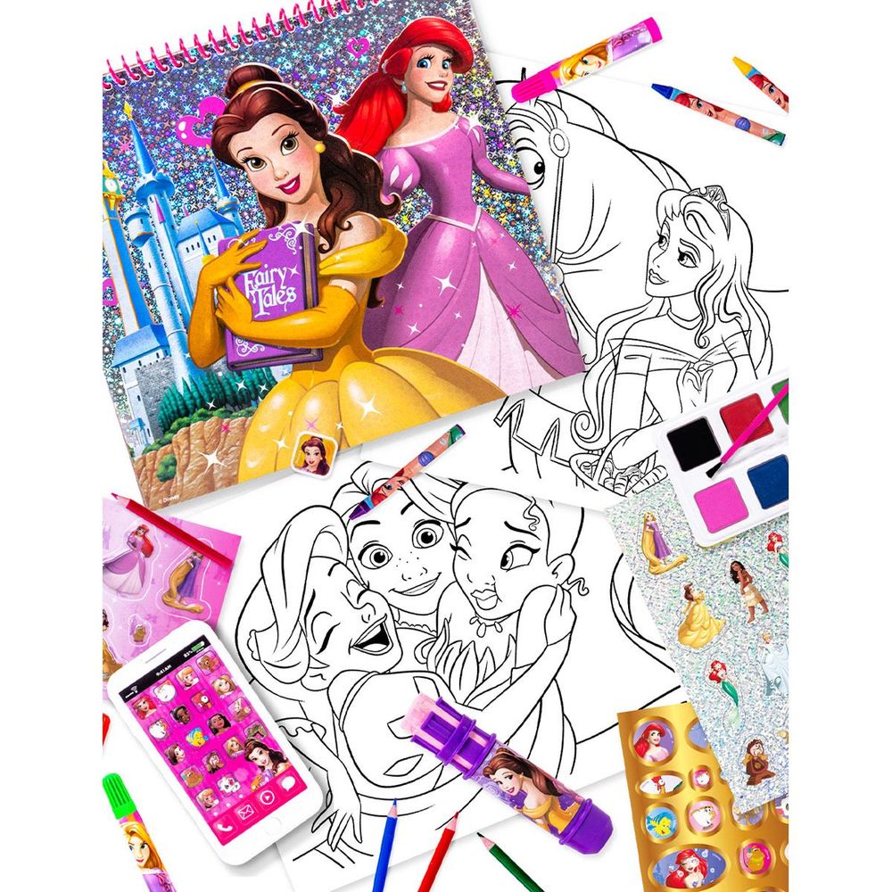 Set de Arte y Actividades Berry Hip Princesas 54 piezas | Sets de