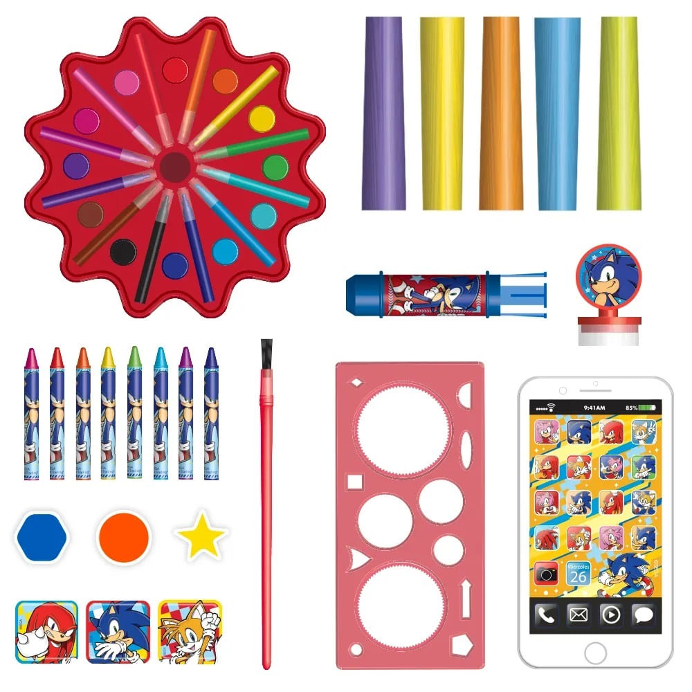 Set de Arte y Actividades Berry Hip Sonic | Sets de Actividades ...