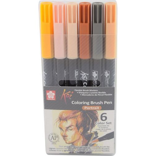 set-de-marcadores-sakura-koi-seleccion-retrato-6-pzas-84511322189 set-de-marcadores-sakura-koi-seleccion-retrato-6-pzas-84511322189