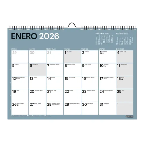 calendario-de-pared-2026-miquel-rius-chromat-a-4-8422593283882 calendario-de-pared-2026-miquel-rius-chromat-a-4-8422593283882