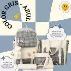 mochilas-cuadros-aoku-gris-5-pzs-5190287
