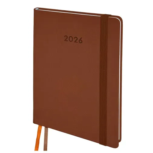 agenda-diaria-2026-kyma-line-marron-7502315274143 agenda-diaria-2026-kyma-line-marron-7502315274143