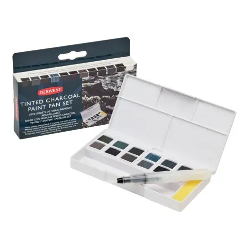 tinted-charcoal-derwent-con-pincel-12-pastillas-5028252621311