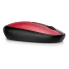 mouse_bluetooth_hp_240_inalambrico_rojo_con_negro_lateral_izquierdo