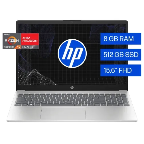 laptop_hp_ryzen5_8gb_ram_plateada_frente