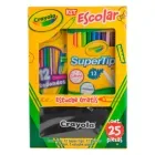 set_escolar_crayola_25_pzs