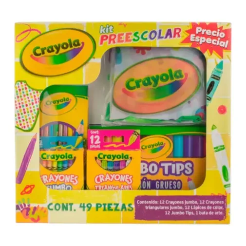 set_preescolar_crayola_49_pzs
