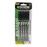 boligrafo_punto_fino_negro_dixon_5pzs