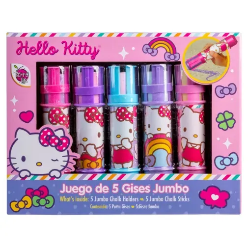 set_de_5_gises_jumbo_hello_kitty_escritura