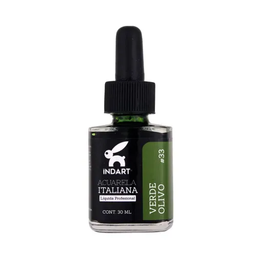 acuarela-liquida-italiana-indart-verde-olivo-30-ml-7501858993979 acuarela-liquida-italiana-indart-verde-olivo-30-ml-7501858993979