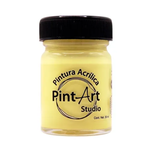 pintura-acrilica-pint-art-studio-amarillo-pastel-30-ml-7501858951528 pintura-acrilica-pint-art-studio-amarillo-pastel-30-ml-7501858951528