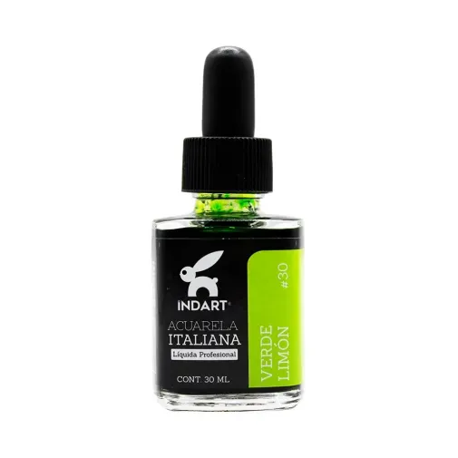 acuarela-liquida-italiana-indart-030-verde-limon-30-ml-7501858993948 acuarela-liquida-italiana-indart-030-verde-limon-30-ml-7501858993948