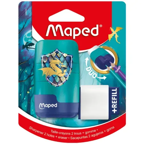 goma_con_sacapuntas_dragon_maped_1_refill goma_con_sacapuntas_dragon_maped_1_refill