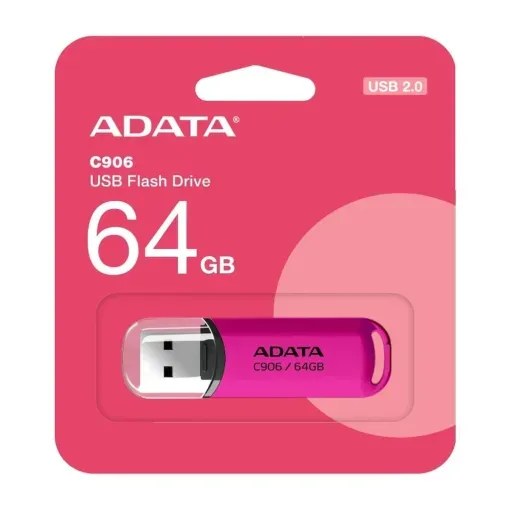memoria_usb_64_gb_adata_flash_c906_rosa memoria_usb_64_gb_adata_flash_c906_rosa