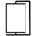 portarretrato_metal_negro_4_x_6_pulgadas