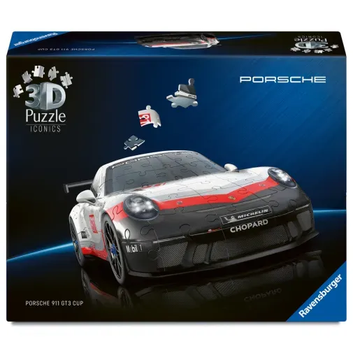 rompecabezas-3d-ravensburger-porsche-911-108-piezas rompecabezas-3d-ravensburger-porsche-911-108-piezas