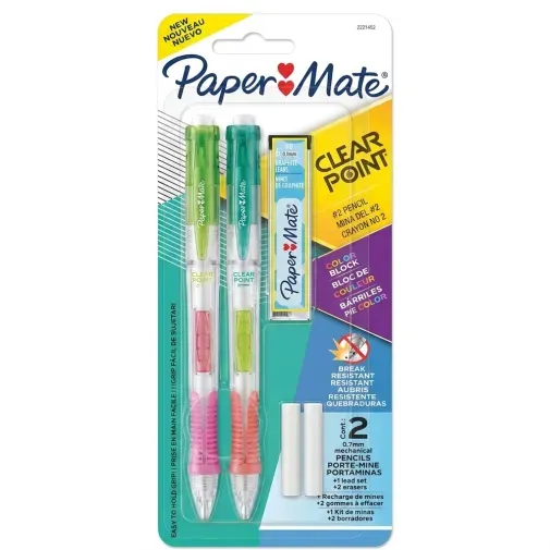 kit_lapiceros_mecanicos_gomas_paper_mate_0_7mm