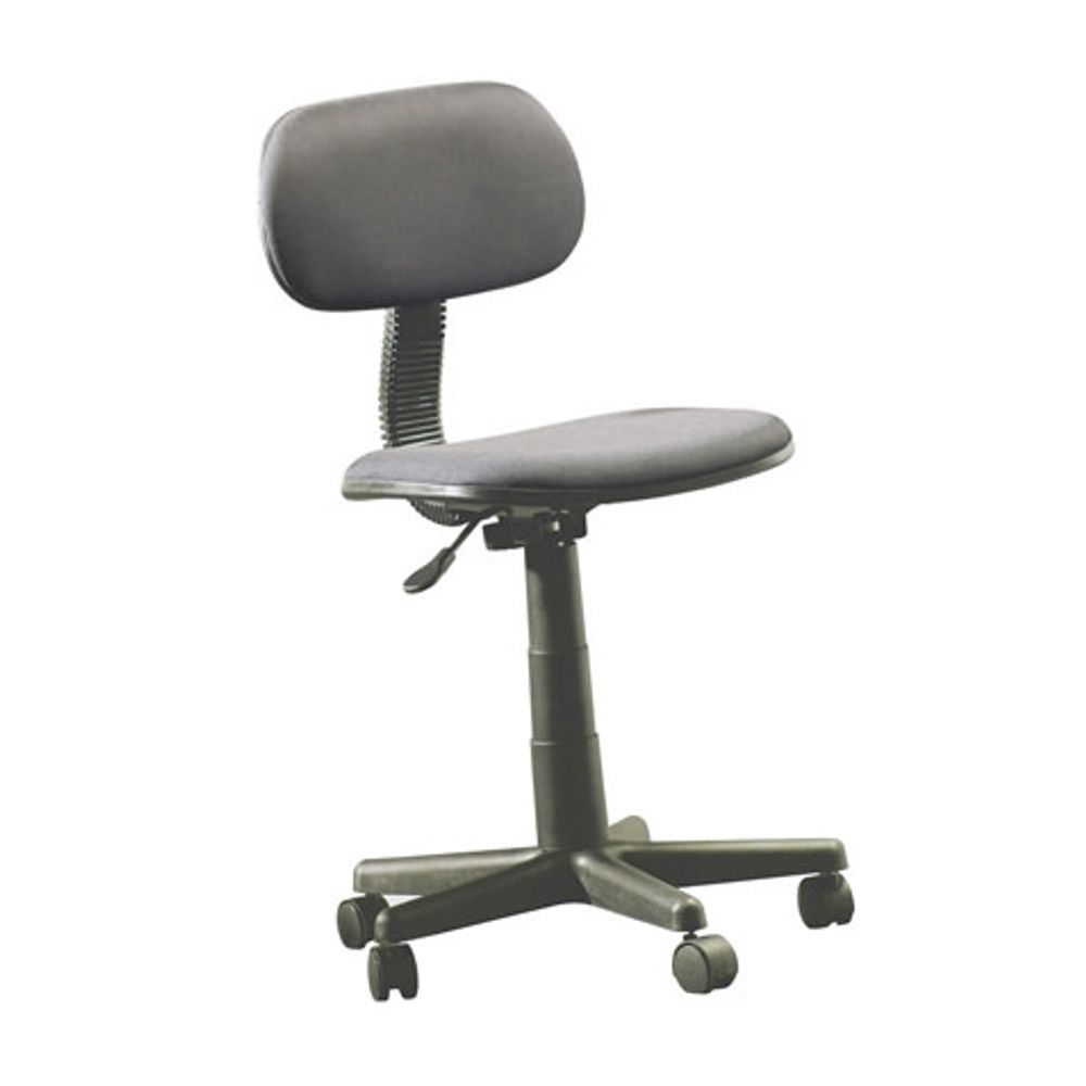 Silla Secretarial Bay Tela Negro - OfficeMax Silla Secretarial Bay Tela Negro - OfficeMax