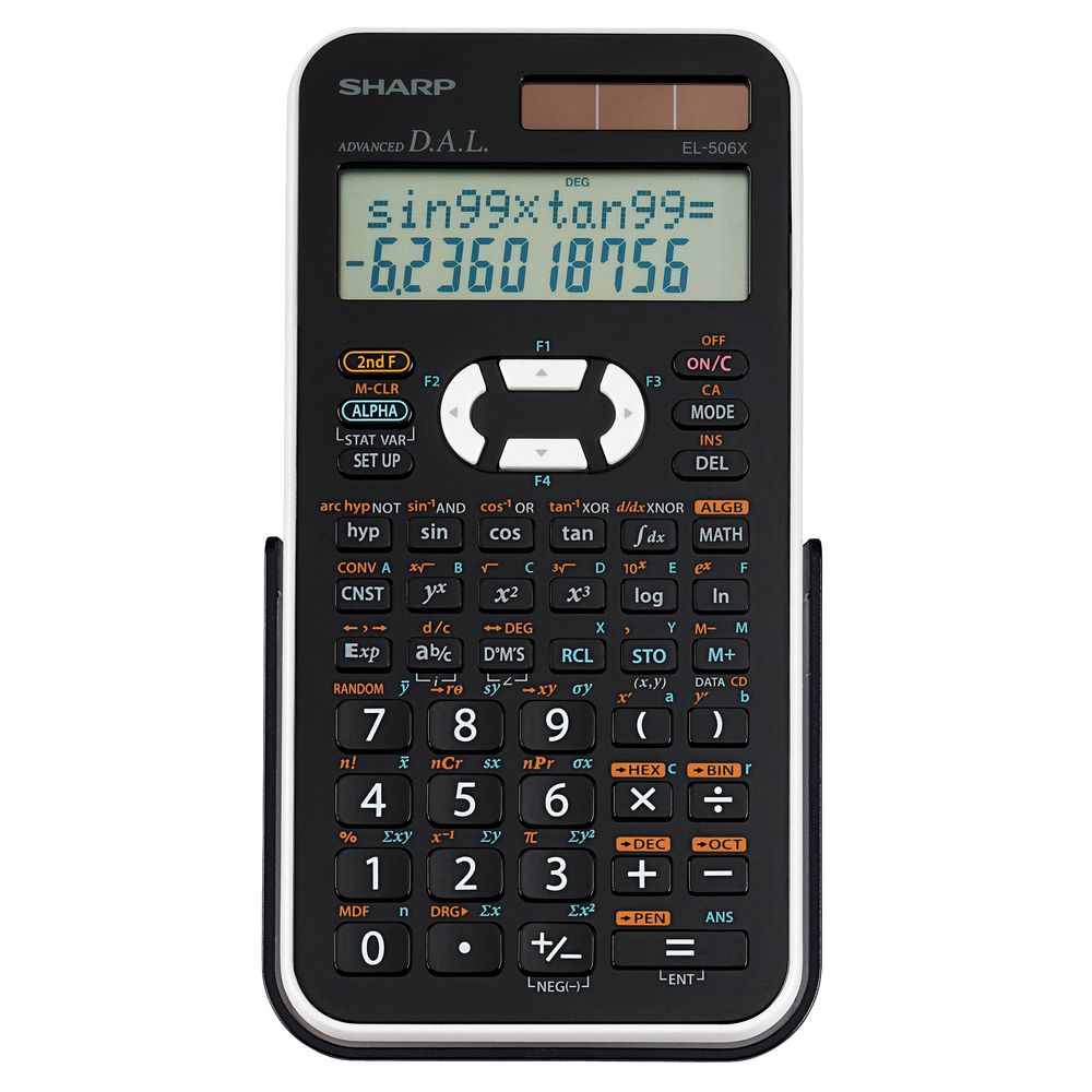 Calculadora Sharp EL506XBWH Científica 469 Funciones Blanca - OfficeMax