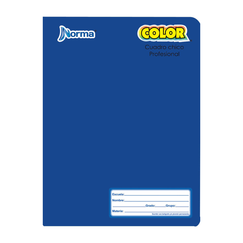 Cuaderno Profesional Cuadro Chico Norma CS Color 100 Hojas OfficeMax
