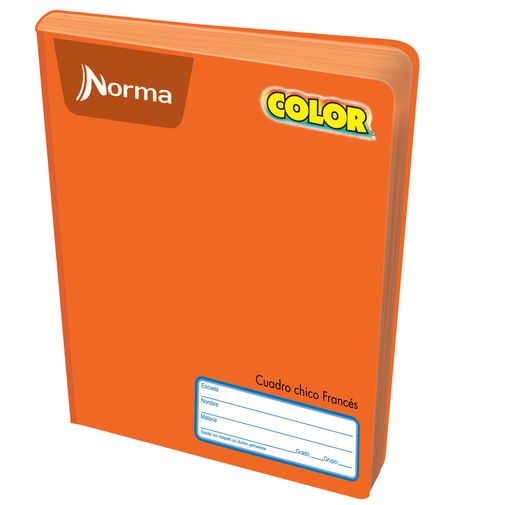 Cuaderno Francés Cosido Cuadro Chico Norma Color 100 Hojas Officemax 7594