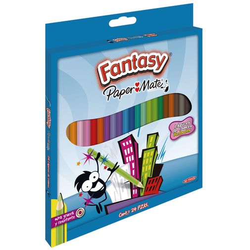 Colores Fantasy Estuche 24 Piezas | Lapices De Colores | Fantasy - Kiosko