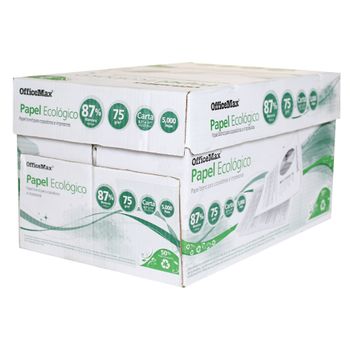 Papel-Officemax-Ecologico-Carta-87--Blancura-5000-H-75-Grs
