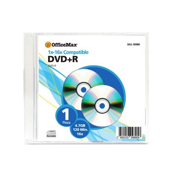DVD-R Verbatim 4.7GB 16X Individual | Almacenamiento digital ...