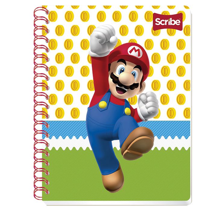 Cuaderno Profesional Mario Bros 1 Cuadro Chico Scribe 100 Ho | Cuadernos y  Libretas | OfficeMax - OfficeMax
