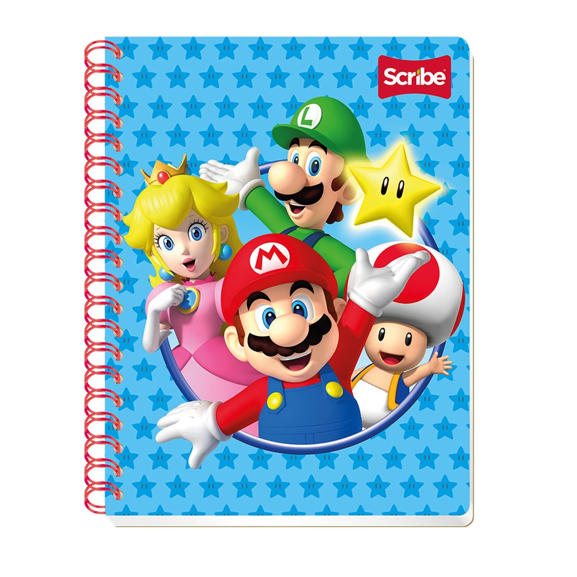 Cuaderno Profesional Mario Bros 1 Cuadro Grande Scribe 100Ho | Cuadernos y  Libretas | OfficeMax - OfficeMax