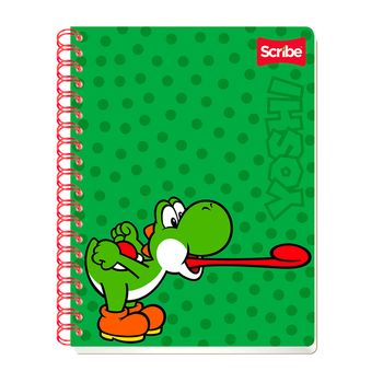 Cuaderno-Profesional-Marios-Bros-2-Raya-Scribe-100-Hojas