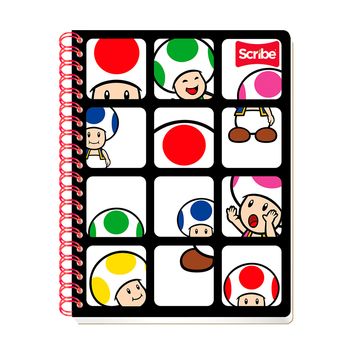 Cuaderno-Profesional-Marios-Bros-2-Cuadro-Chico-Scribe-100
